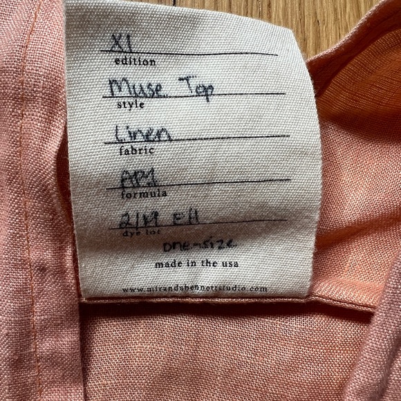 Miranda Bennett Studio Muse Top - Picture 4 of 4